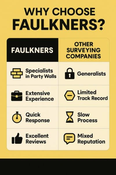 Can I Alter The Party Wall Surveyor? - A Crucial Guide From Faulkner Surveyors 4 Party Wall Mediation {bane} Faulkner Surveyors Bury-st-Edmunds Best Surveyor Near me Bury-st-Edmunds