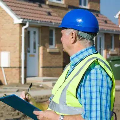 What is the minimum distance between 2 houses? 3 image of surveyor at Faulkner Party wall surveyors Bury-st-Edmunds : Minimum Distance between two houses Bury-st-Edmunds